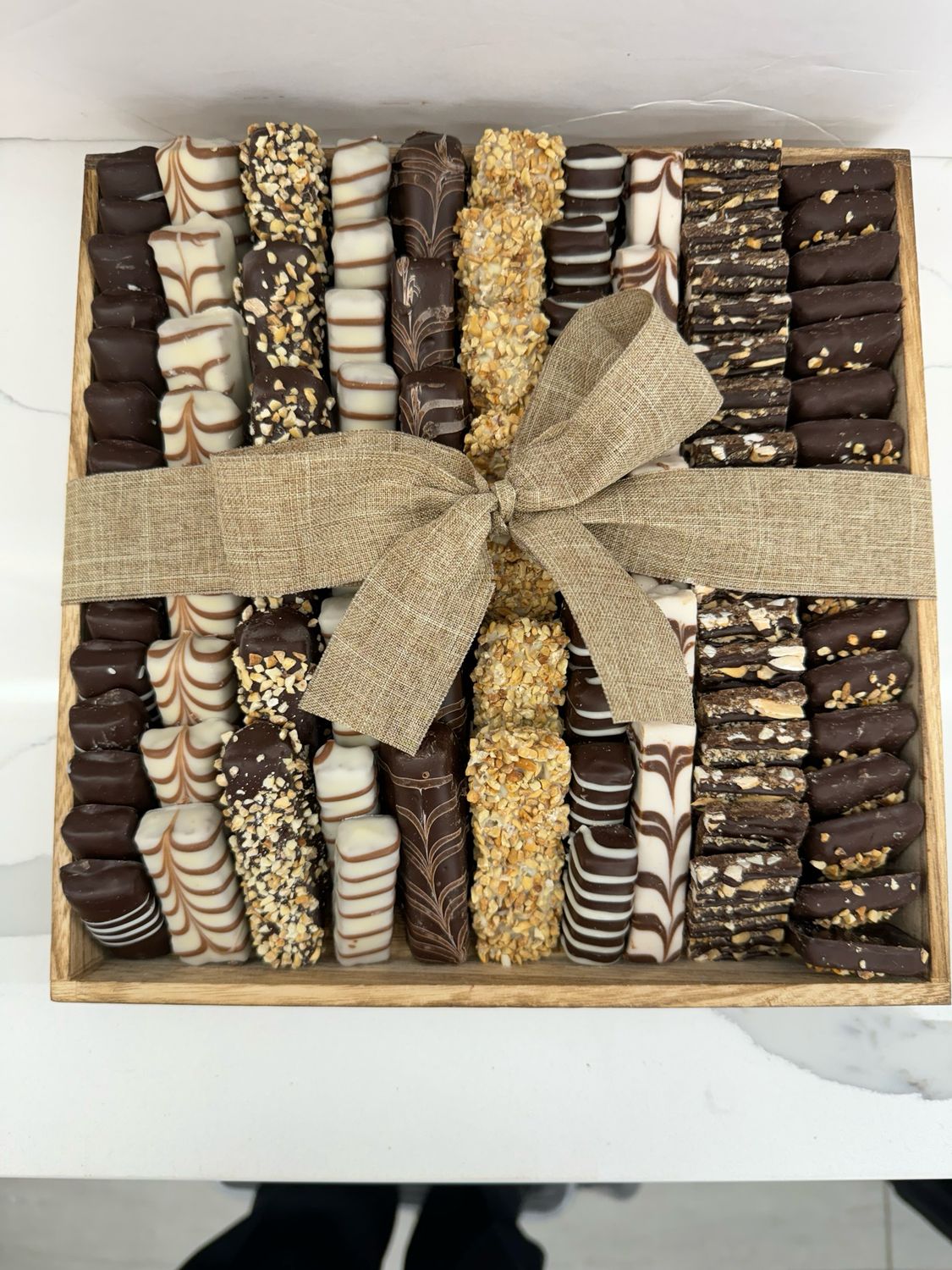 Wood Chocolate Platter