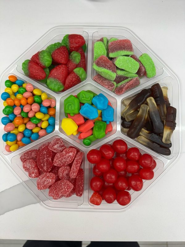 Chanuka Candy Platter
