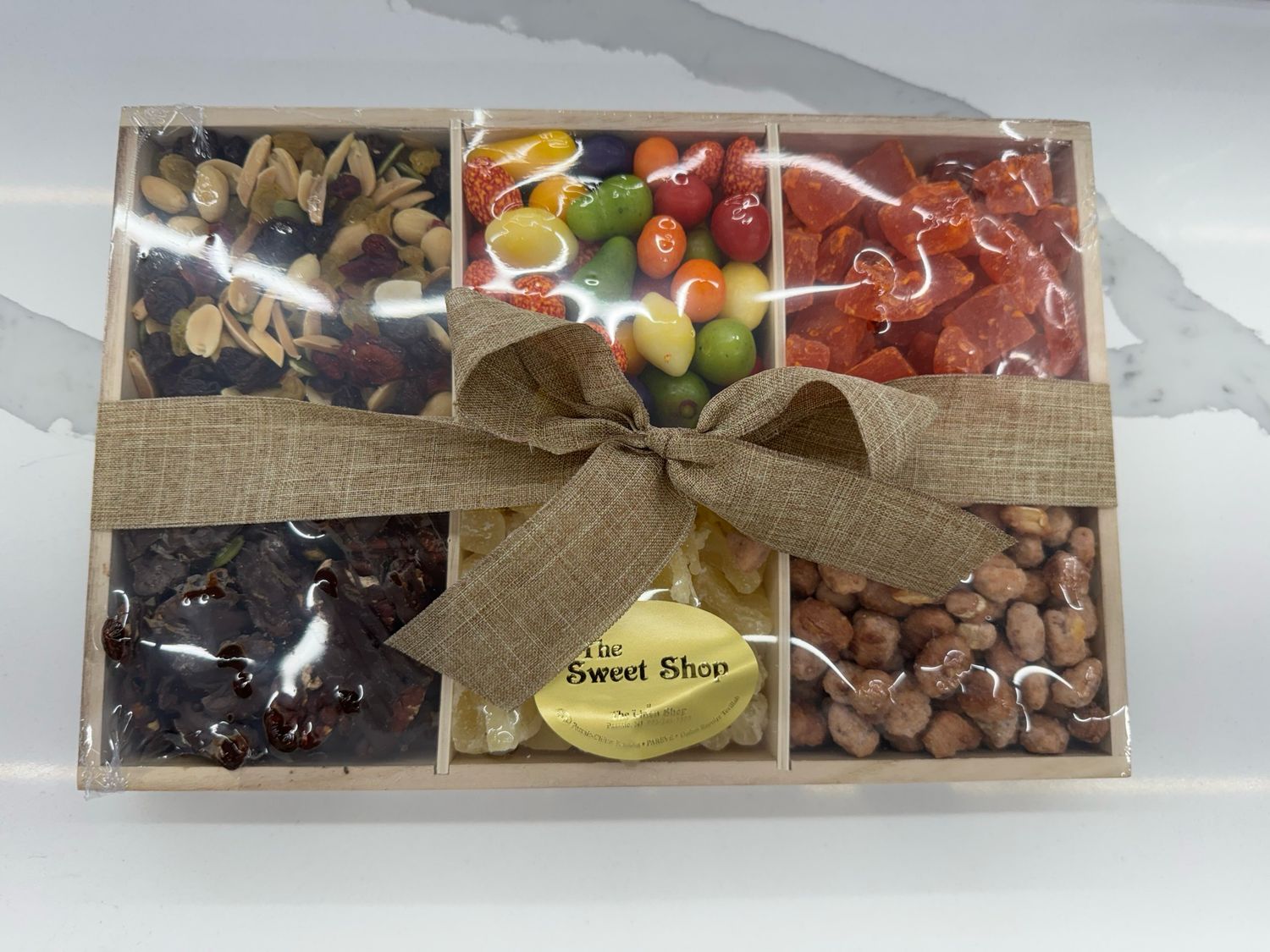 Tu Bishvat Wood 6 Compartment