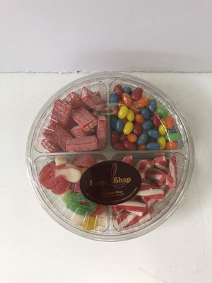 4 sectional Candy Platter 