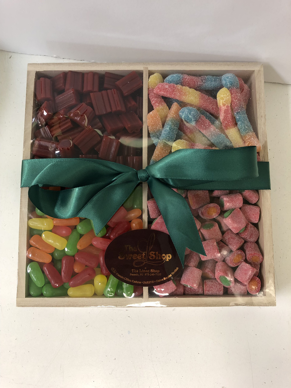 Wood 8&quot; Square Candy