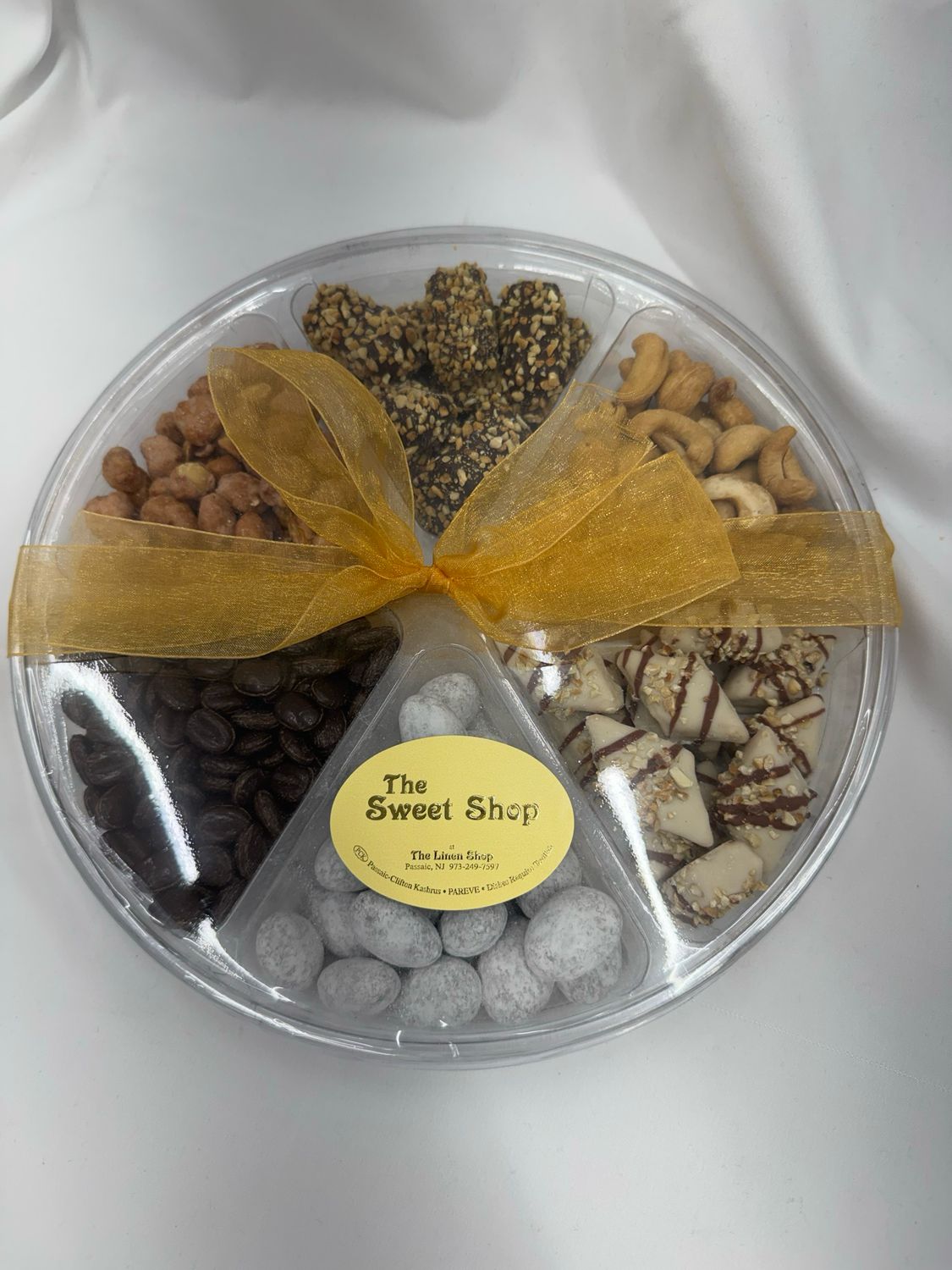 6 Sectional Chocolate/ nut Platter