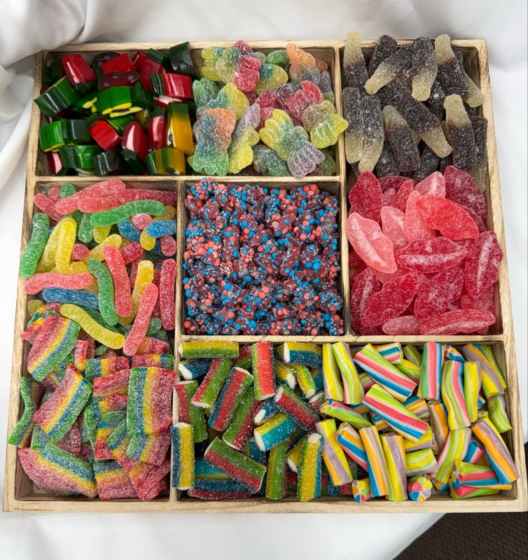 Wood XL Candy Platter