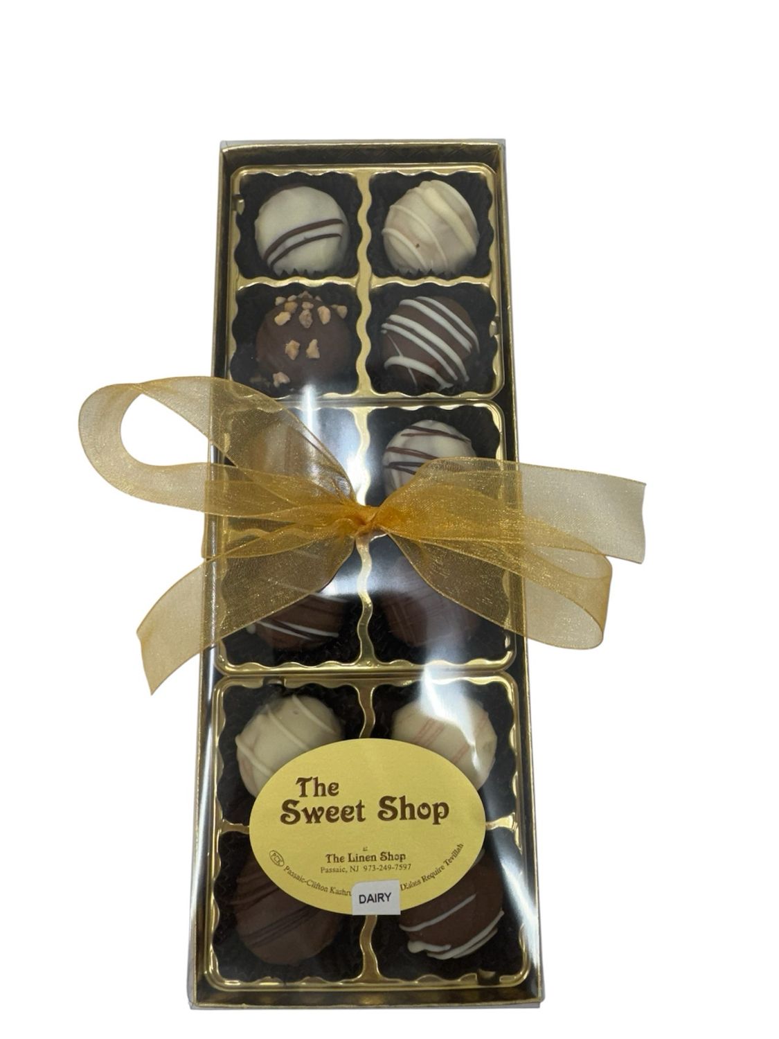 12 Piece Dairy Truffle Box
