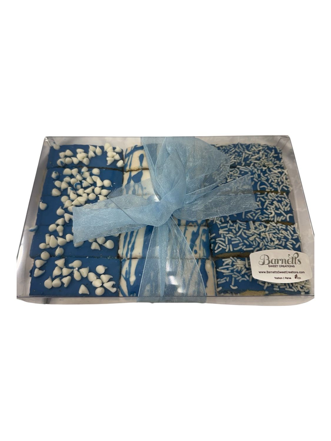 Barnett’s Biscotti 15 Piece Blue