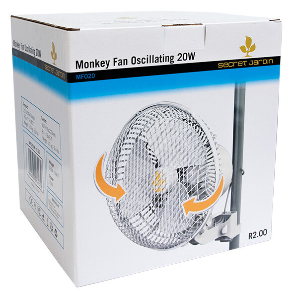 Secret Jardin - Oscillating Monkey Fan 20W R2.00