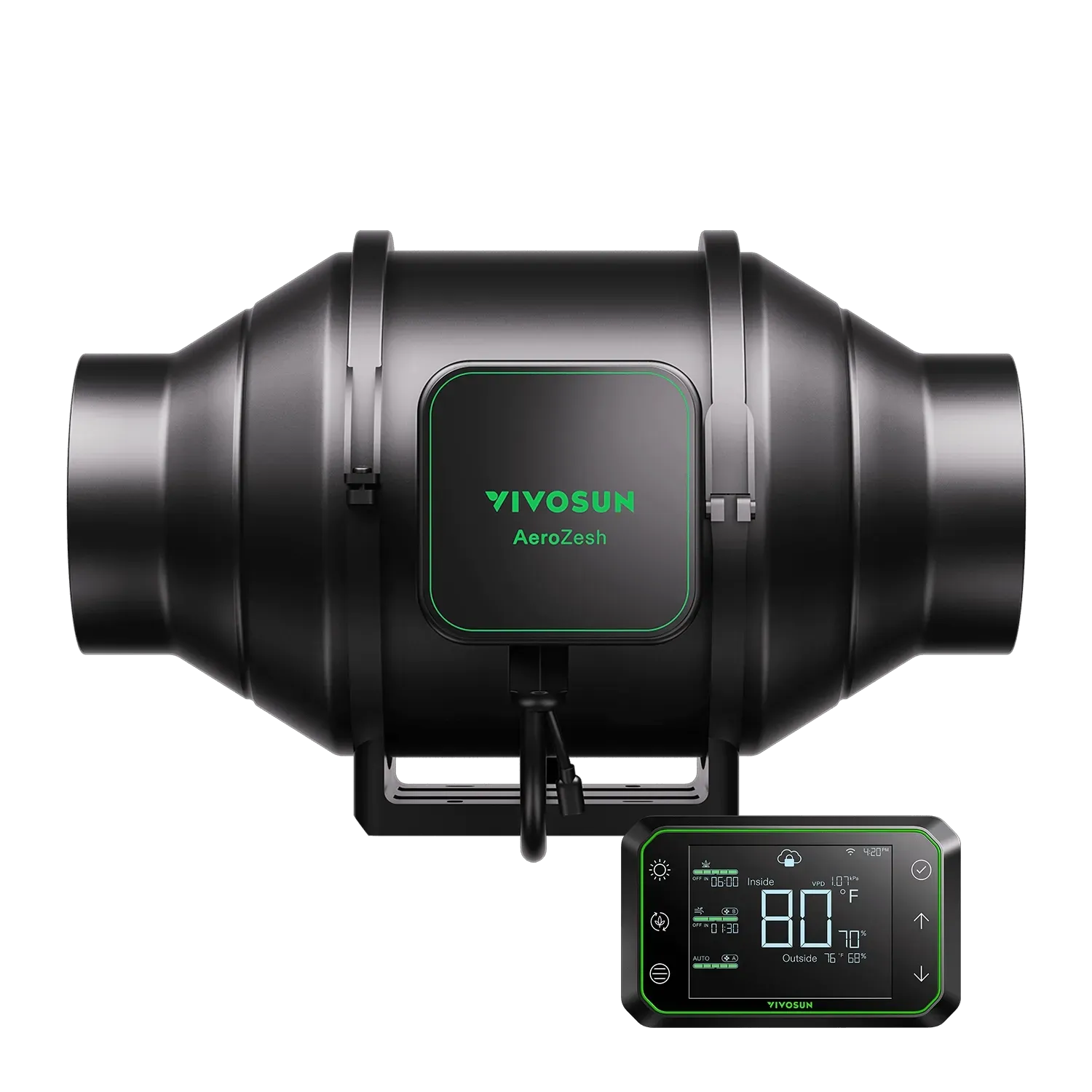 Vivosun AeroZesh EC Inline Fan