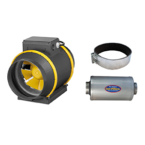 Max-Fan PS 150 with 150mm Silencer and Fast Clamps
