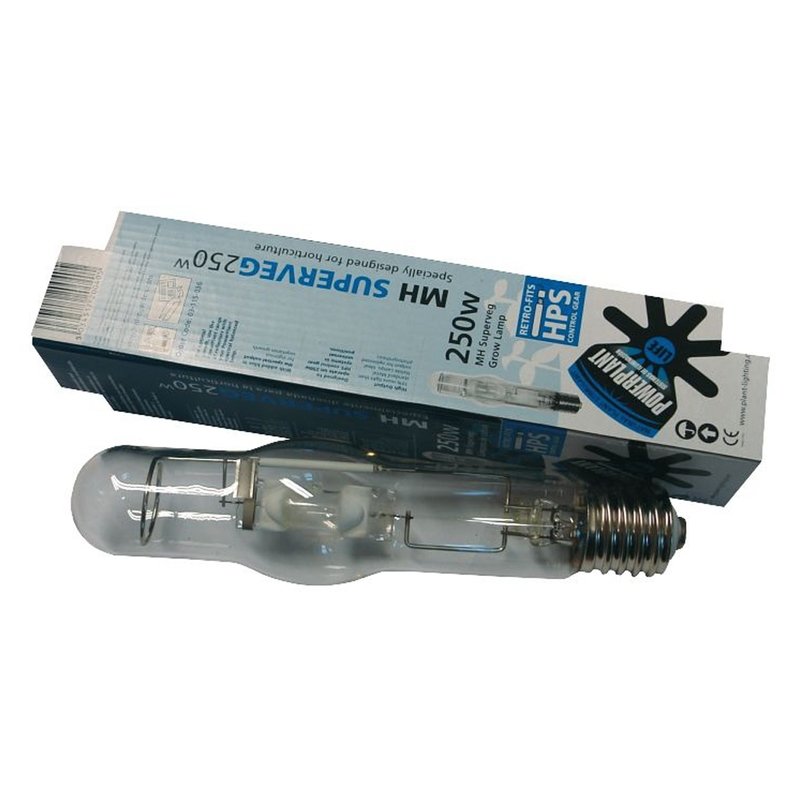 250w PowerPlant Metal Halide Retro Fit Lamp