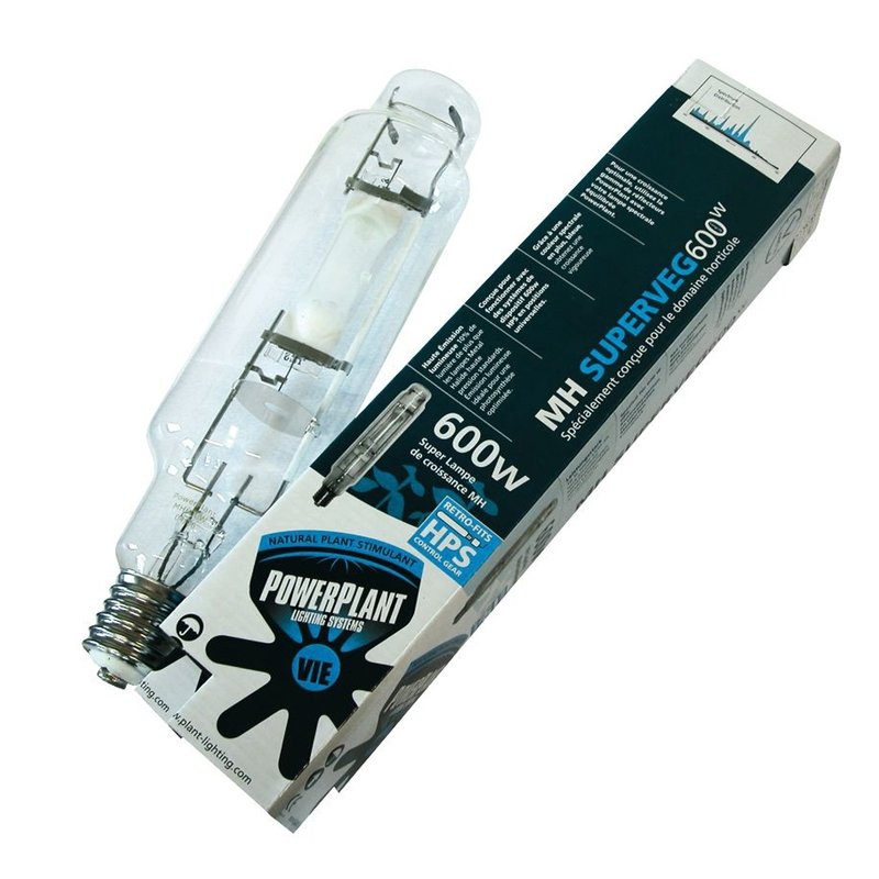 600w PowerPlant Metal Halide Retro Fit Lamp