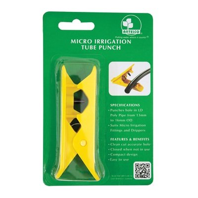 Micro Irrigation Tube Punch - Yellow