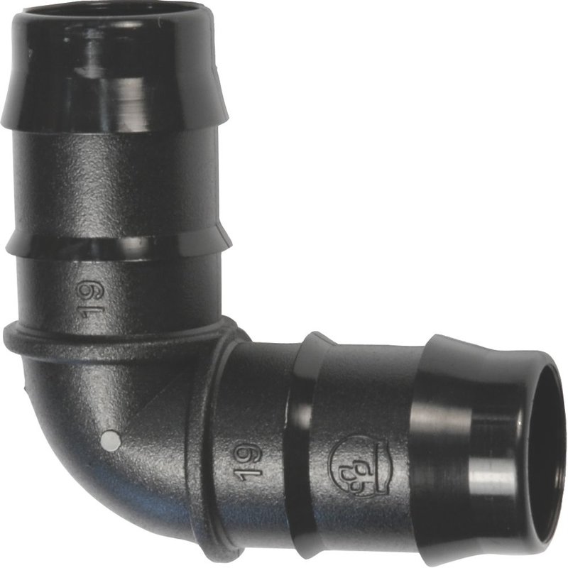 19mm Double Barb Elbow
