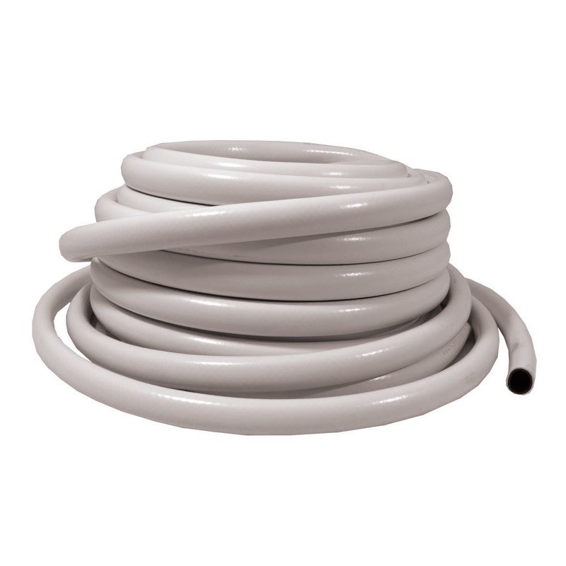 19mm White PVC Reinforced Hose