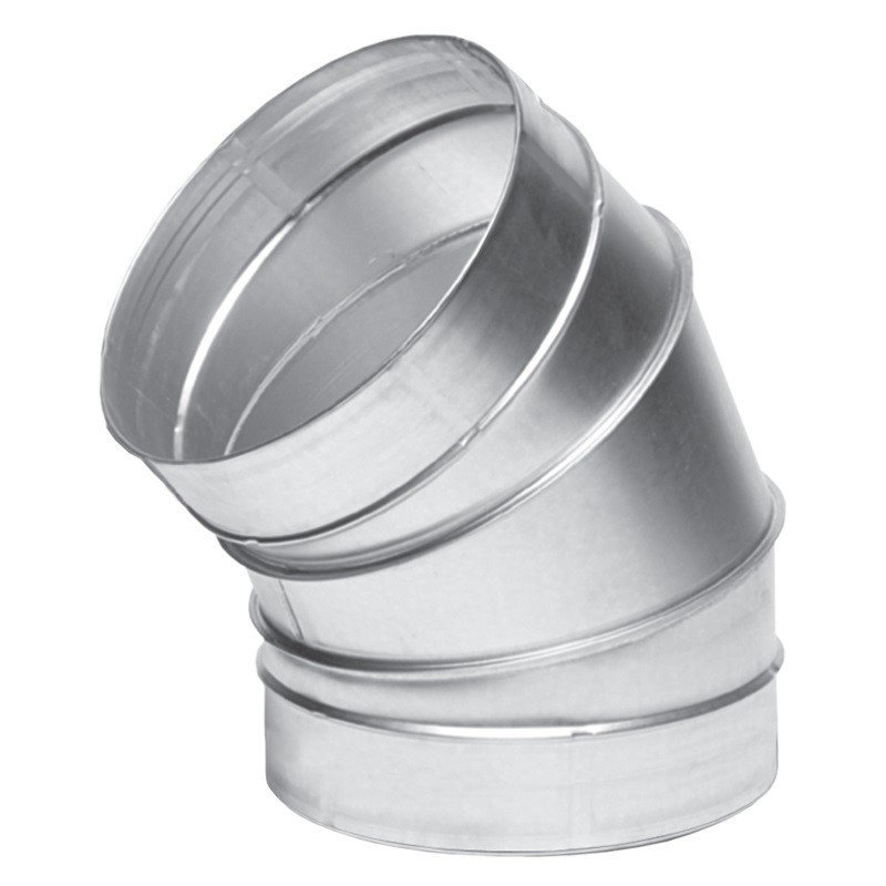 Blauberg 45 Degree Pressed Metal Bend