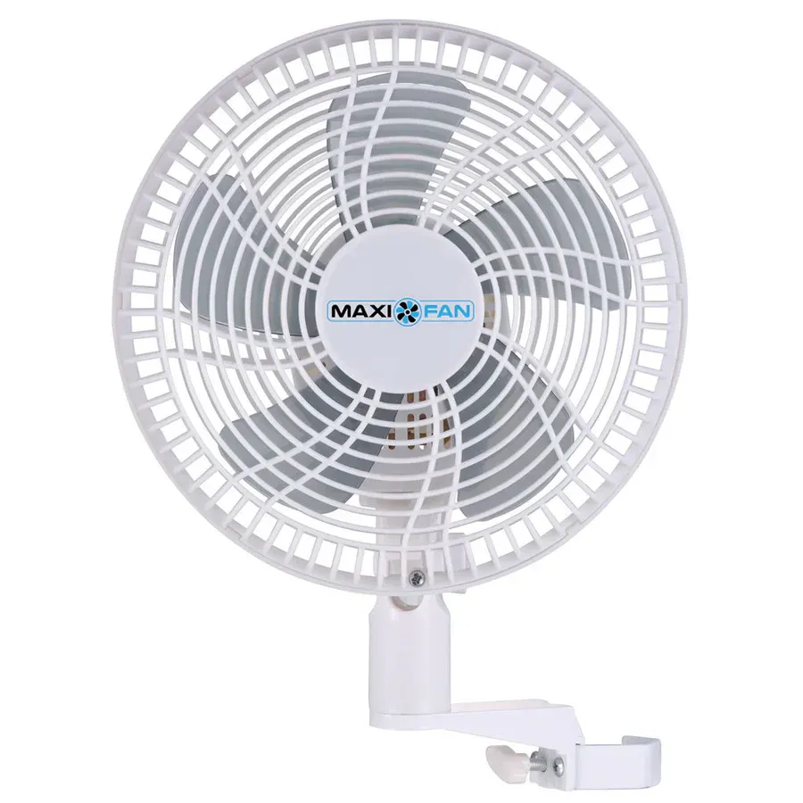 Maxifan 20cm Oscillating Clip and Desk Fan