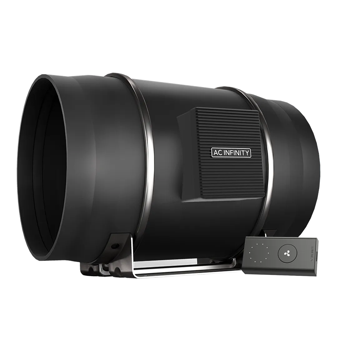 AC Infinity Cloudline PRO – Inline Fan with Speed Controller (S Series)