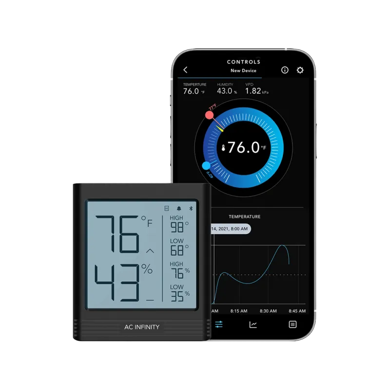 AC Infinity Cloudcom – Smart Thermo-Hygrometer AC Infinity Cloudcom – Smart Thermo-Hygrometer