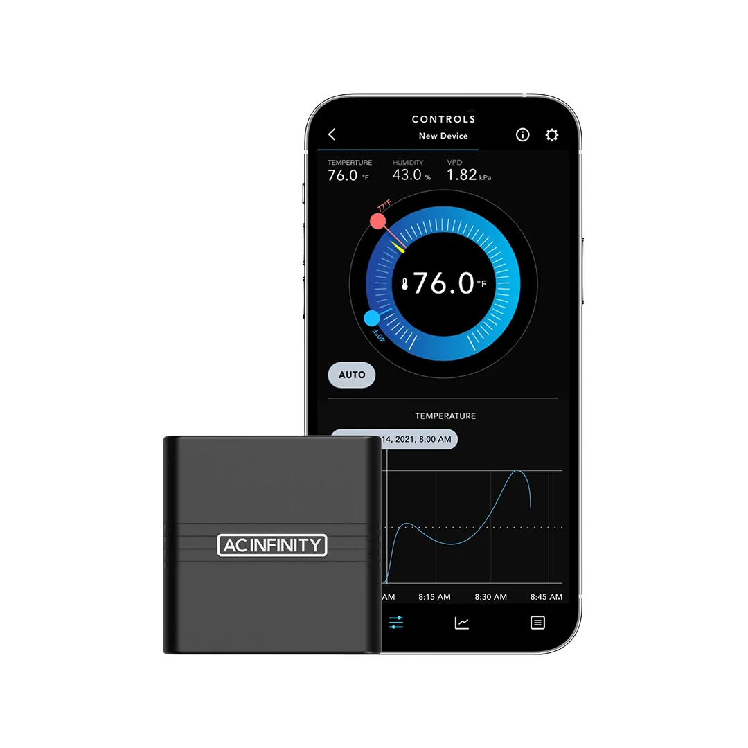 AC Infinity Cloudcom Smart MINI Thermo-Hygrometer AC Infinity Cloudcom Smart MINI Thermo-Hygrometer