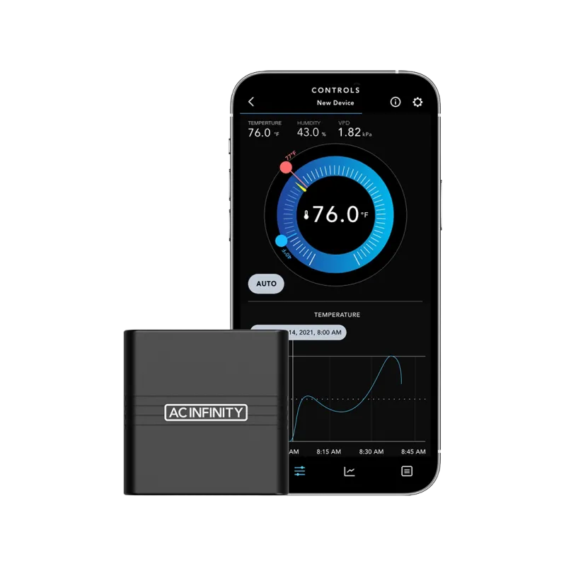 AC Infinity Cloudcom Smart MINI Thermo-Hygrometer AC Infinity Cloudcom Smart MINI Thermo-Hygrometer