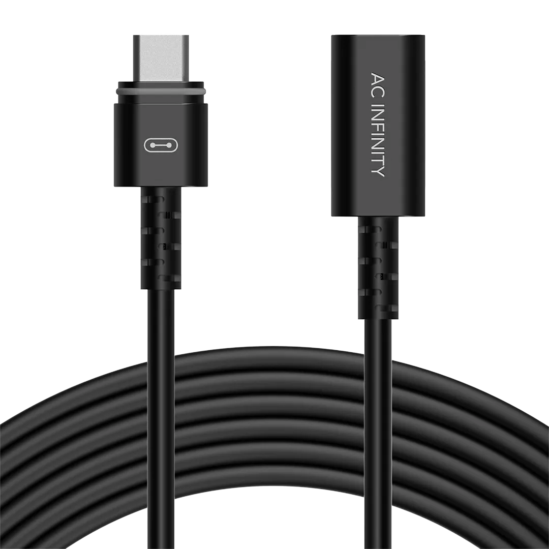 AC Infinity Female to Male Extension Cable – 10 ft AC Infinity Female to Male Extension Cable – 10 ft