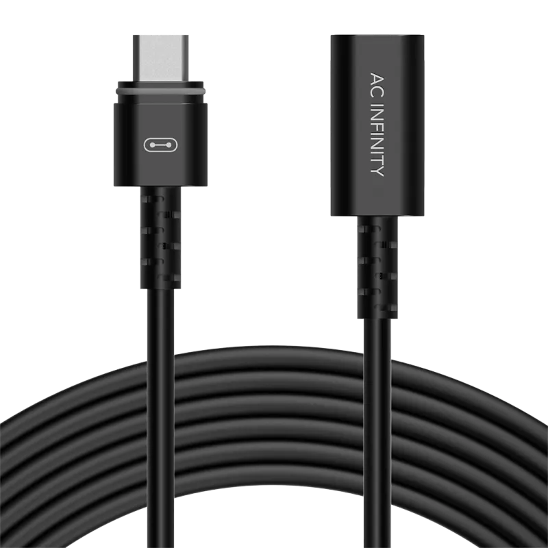 AC Infinity Female to Male Extension Cable – 10 ft AC Infinity Female to Male Extension Cable – 10 ft