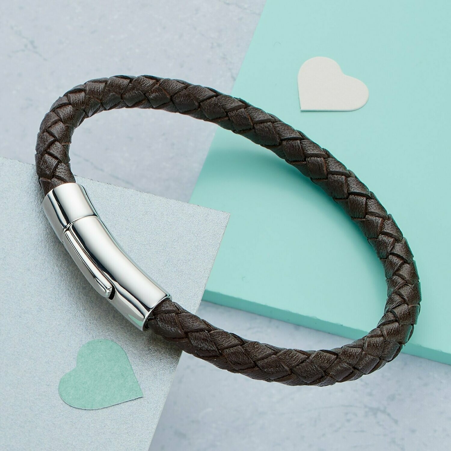 Silver and hotsell leather jewellery