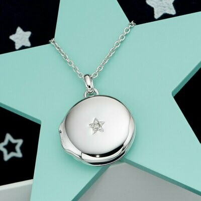 Little Star Necklace Adriana Sterling Silver Diamond