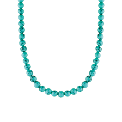 Ti Sento Turquoise Necklace Sterling Silver