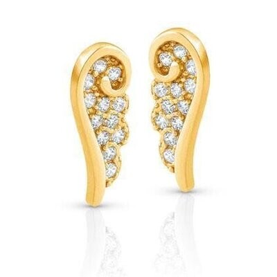 Nomination Angel Sparkle Wing Stud Earrings SALE