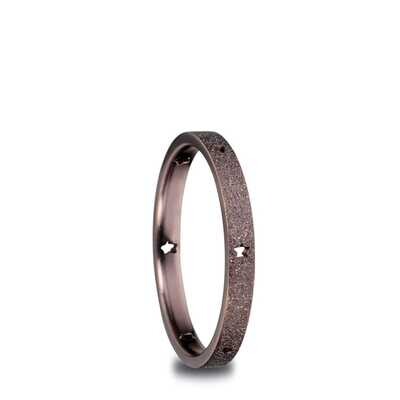 Bering Arctic Symphony Stardust Star Stacking Ring SALE