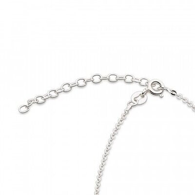 Sterling Silver Trace Chain with Extender