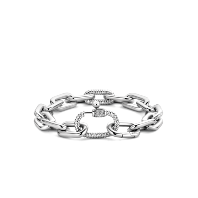 Ti Sento-Milano Bracelet Sterling Silver CZ