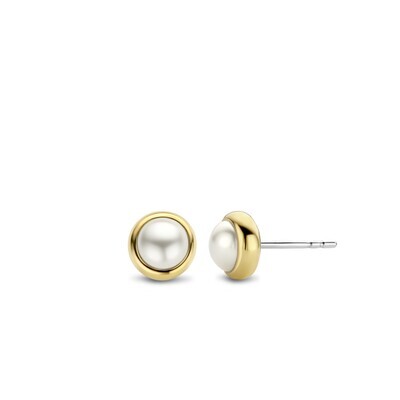 Ti Sento-Milano Earrings Sterling Silver White Pearl