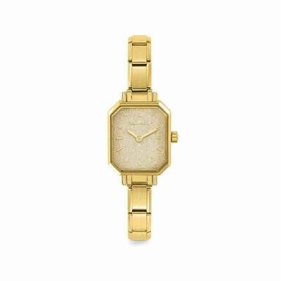 Nomination Composable Classic Watch, Gold Glitter Face Stainless Steel Gold PVD SALE