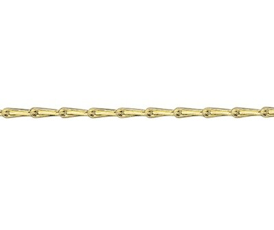 9ct Yellow Gold Hayseed 3 Ankle Chain
