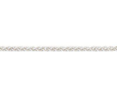 Sterling Silver Spiga 80 Ankle Chain