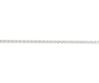 Sterling Silver Spiga 60 Ankle Chain