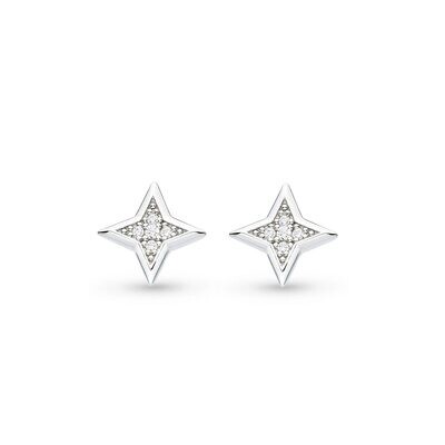 Kit Heath Céleste Astoria Starburst Pavé Star Stud Earrings