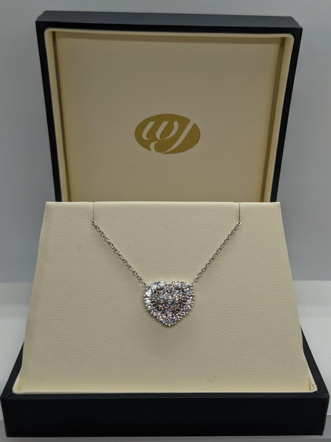 Luxurious Diamond Necklace In Rose Gold By Lagu Bandhu - Lagu Bandhu