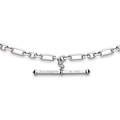 Kit Heath Revival Figaro Chain Link T-bar Style Necklace