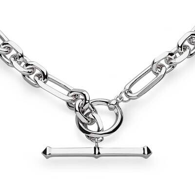 Kit Heath Revival Figaro Chain Link T-bar Necklace
