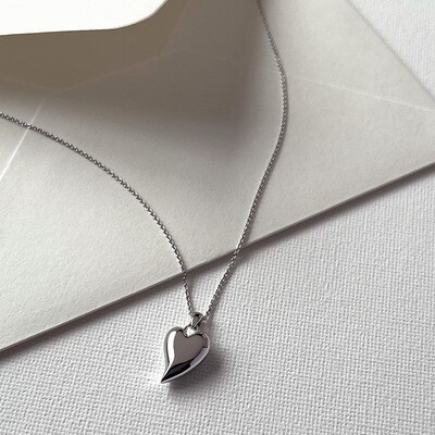 Kit Heath Desire Cherish Midi Heart Necklace