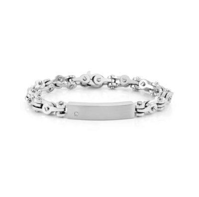 Nomination Strong ID Bracelet, Stainless Steel Diamond SALE
