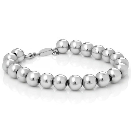 Stainless steel ball bracelet sale