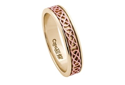 Clogau Gold 9ct Yellow Gold Annwyl Ring 4.5mm
