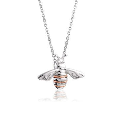Clogau Gold Sterling Silver Honey Bee Pendant