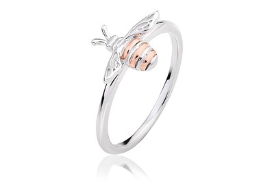 Clogau Gold Sterling Silver Honey Bee Ring SALE