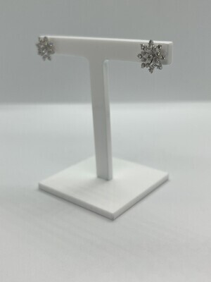 18ct White Gold Diamond Constellation Stud Earrings 0.30ct