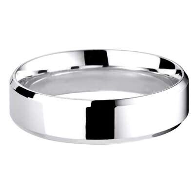 Sterling Silver BBE Profile Band Ring