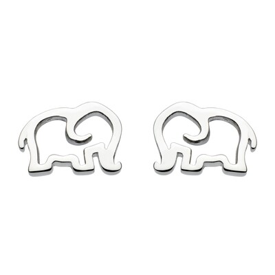 Kit Heath Dew Elephant Stud Earrings
